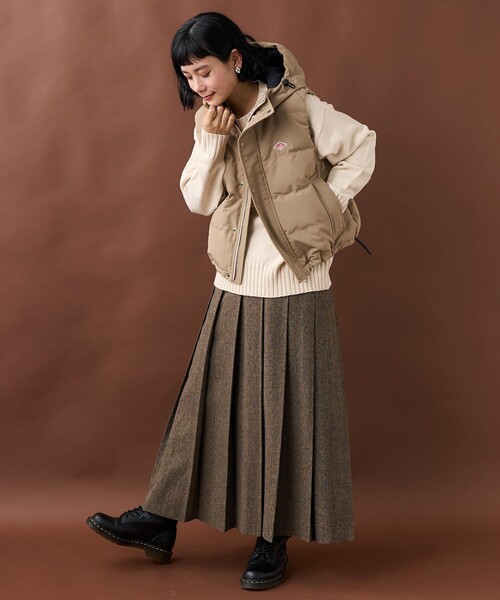 FREAK'S STORE（フリークスストア） プリーツスカート フリ- ブラウン