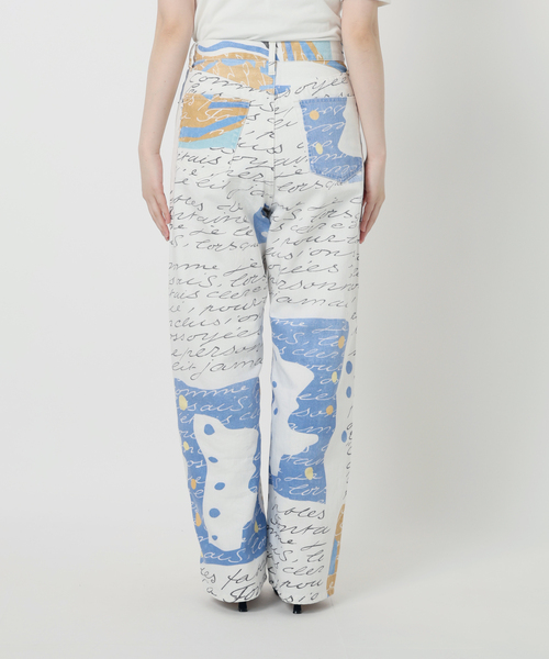 SLOBE IENA｜LEDENIM アートルーズストレート | Rakuten Fashion