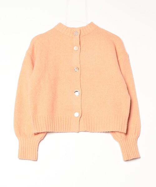 VIS（ビス） ニットカーディガン M オレンジ レディース : ZOZOTOWN