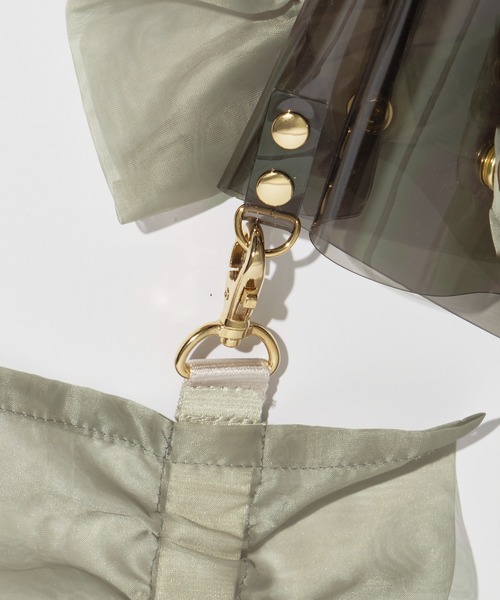 HOUGA（ホウガ） ハンドバッグ 「HOUGA/ホウガ」clear bag/クリア