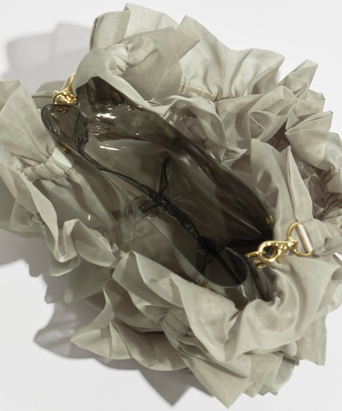 HOUGA（ホウガ） ハンドバッグ 「HOUGA/ホウガ」clear bag/クリア