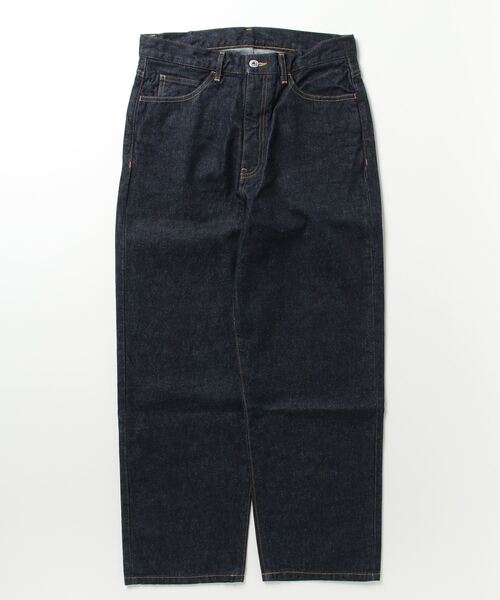steven alan コットン100% デニムパンツ 33インチ STEVEN ALAN 「Steven Alan」 加工デニムパンツ 33inch ネイビー