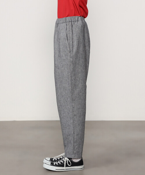 MORRIS & SONS 23ss リネンタックパンツ Morris & Sons パンツ MORRIS ＆ SONS | リネン タックパンツ