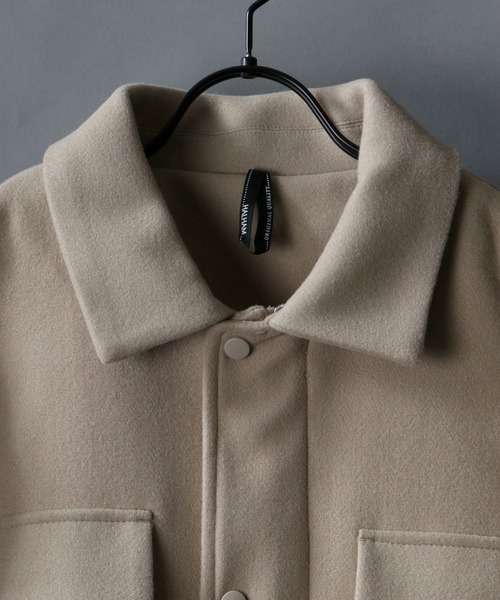 「SITRY」 「HALHAM」ジップアップブルゾン M サックスブルー メンズ_画像5