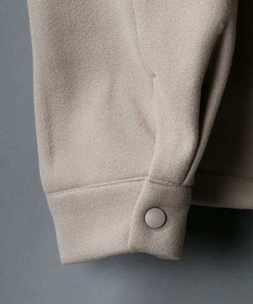 「SITRY」 「HALHAM」ジップアップブルゾン M サックスブルー メンズ_画像6