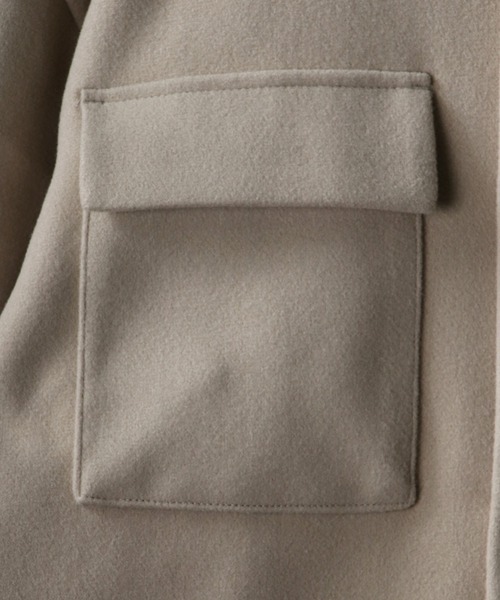 「SITRY」 「HALHAM」ジップアップブルゾン M サックスブルー メンズ_画像7