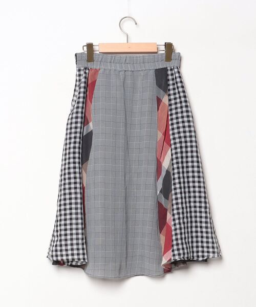 BLUE LABEL CRESTBRIDGE」 フレアスカート 38 ブラック レディース BLUE LABEL CRESTBRIDGE」 フレアスカート 38 ブラック レディース
