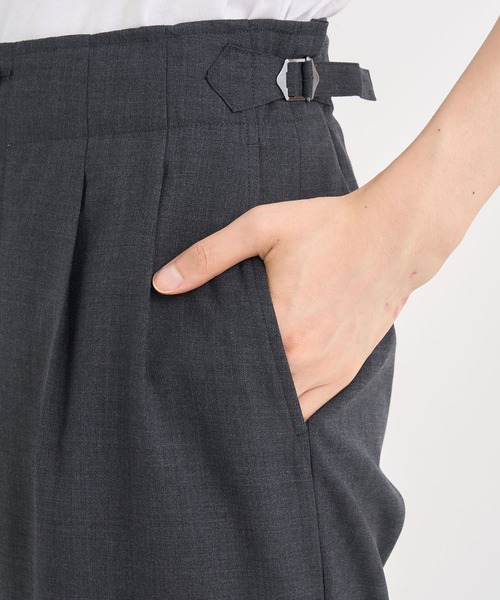 marka スラックス 「marka/マーカ」別注TWO TUCK MILITARY