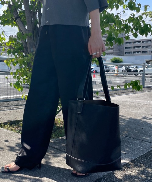&MyuQ トートバッグ　バケツ型ショルダーバック ＆MyuQ（アンドミューク）の「[&MyuQ/アンドミューク] JUNO