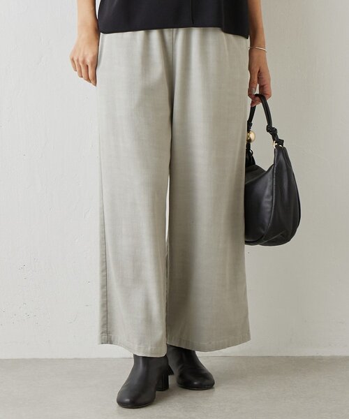 BEARDSLEY パンツ マルチウエストリブパンツ レディース