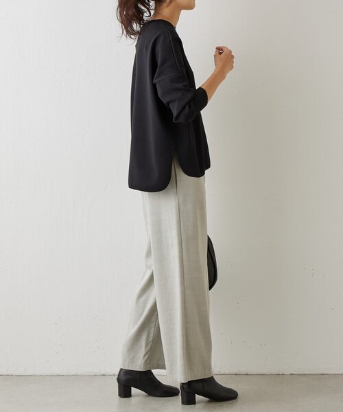 BEARDSLEY パンツ マルチウエストリブパンツ レディース