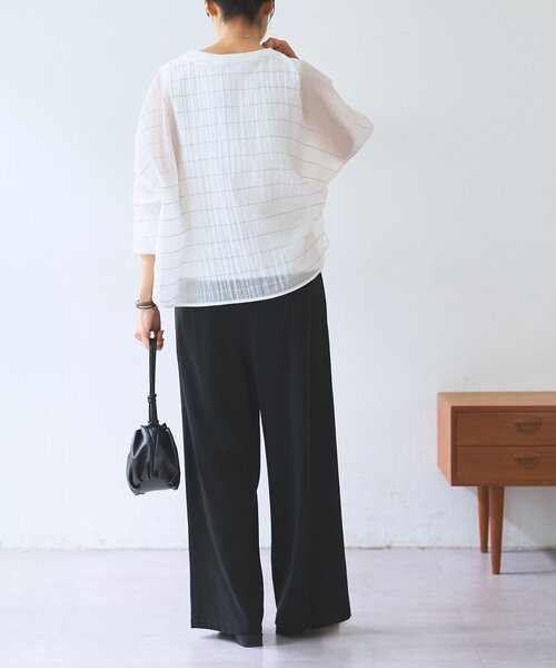BEARDSLEY（ビアズリー） パンツ マルチウエストリブパンツ レディース