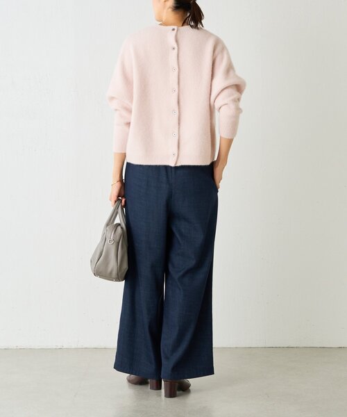 BEARDSLEY パンツ マルチウエストリブパンツ レディース
