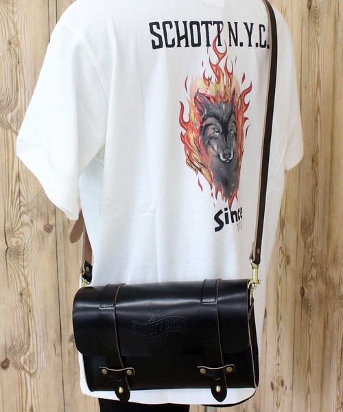 ショット　ショルダーバッグ Schott N.Y.C 50%OFF!! (ショット) クラッシック レザー