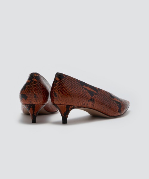 PELLICO（ペリーコ） パンプス ANIMA パンプス 3.5cm PYTHON ORANGE