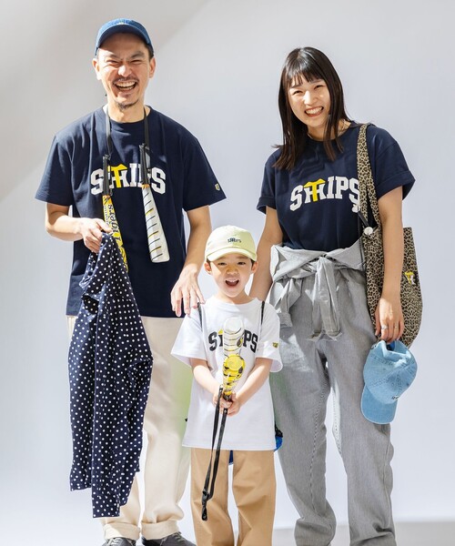 阪神タイガース 中綿入りブルゾン2枚&Tシャツセット SHIPS tシャツ KIDS:100〜140cm /阪神タイガース×SHIPS カレッジ