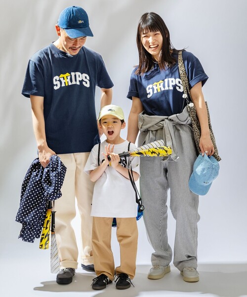 記念グッズの服 SHIPS tシャツ KIDS:100〜140cm / 阪神タイガース マイクロ