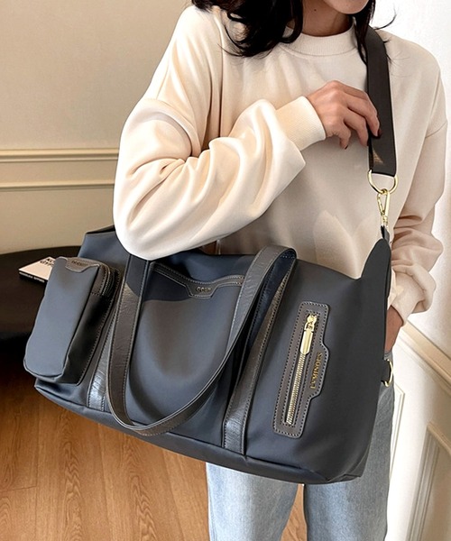 florist（フローリスト） ボストンバッグ 「大容量・防水PU」 2WAY