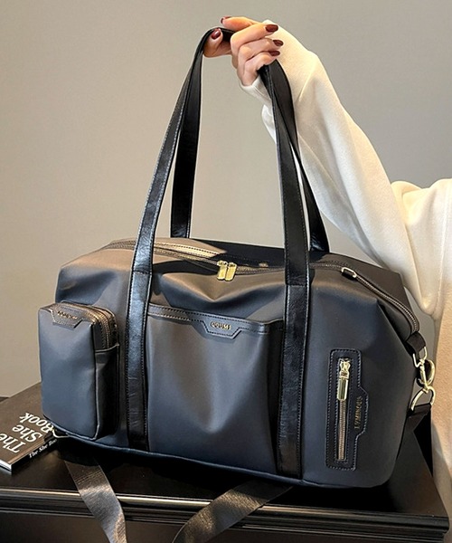 florist（フローリスト） ボストンバッグ 「大容量・防水PU」 2WAY