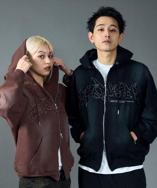 キュウソ　ジップアップパーカー 24SS】THE SHINZONE シンゾーン HOODIE フーディ ジップアップ