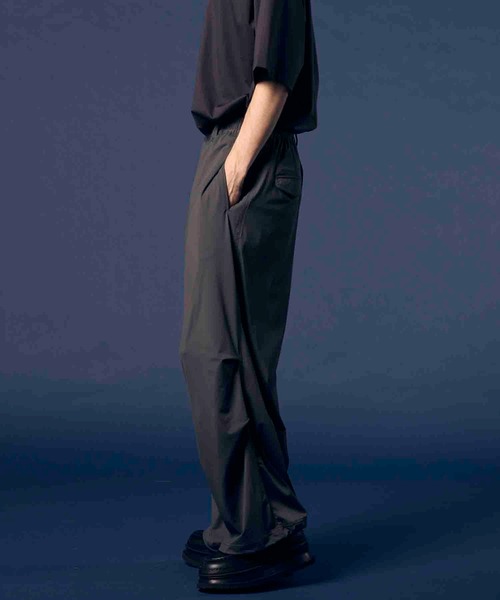 メゾンスペシャル　ハイテンションスノーワイドパンツ　BLACK サイズ0 MAISON SPECIAL（メゾンスペシャル）の「《UNISEX》High Tension