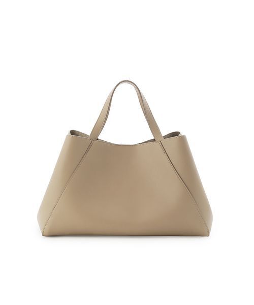 ミラオーウェン トートバッグ 美品 白×ベージュ Mila Owen Mila Owen 