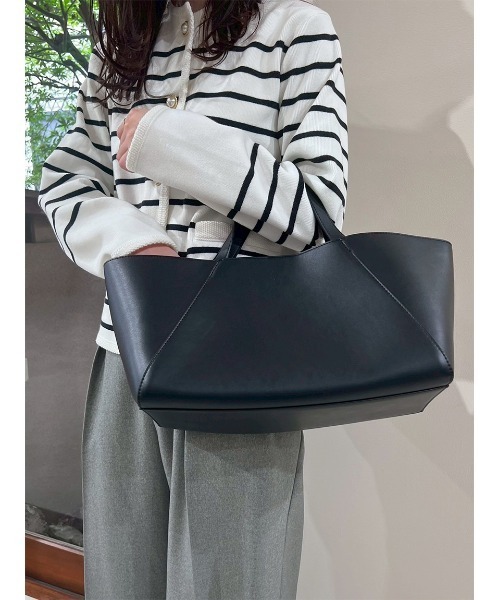 Mila Owen（ミラオーウェン） トートバッグ 2wayワイドトートバッグ