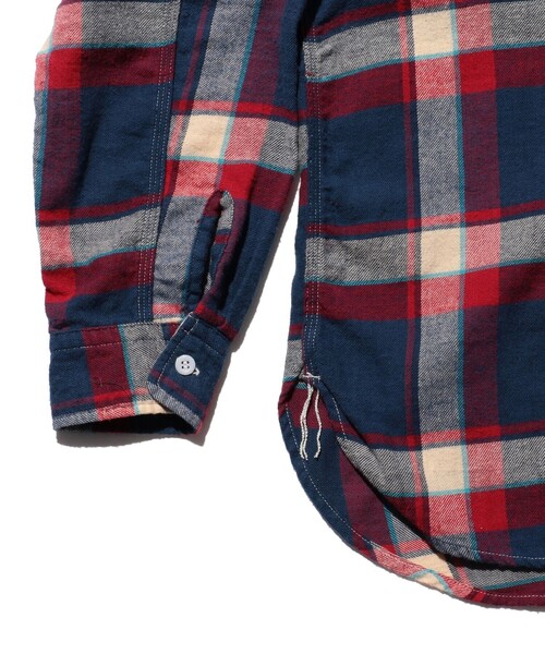BEAMS+（ビームスプラス） シャツ インディアン フランネルチェック