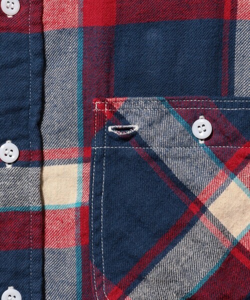 BEAMS+（ビームスプラス） シャツ インディアン フランネルチェック