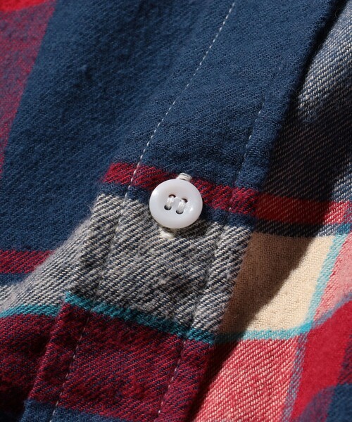 BEAMS+（ビームスプラス） シャツ インディアン フランネルチェック