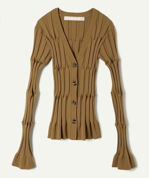美品 leinwande ラインヴァンド リボン カーディガン ニット セーター leinwande（ラインヴァンド） カーディガン Ribbon Tie Cardigan