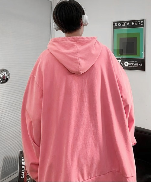 JOHNNY WOLF（ジョニーウルフ） パーカー EULA アシッドウォッシュ