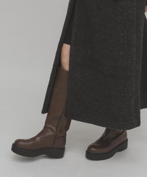 KBF（KBF）/プラットフォームロングブーツ KBF（ケービーエフ） ブーツ プラットフォームロングブーツ レディース