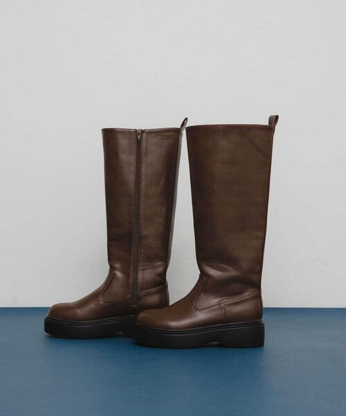 KBF（ケービーエフ） ブーツ プラットフォームロングブーツ レディース