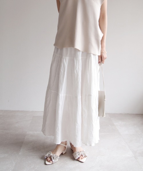 「VIVIAN」 ヒールサンダル M シルバー レディース_画像9