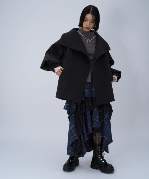 HARE（ハレ） スカート タータンチェックティアードスカート(HARE