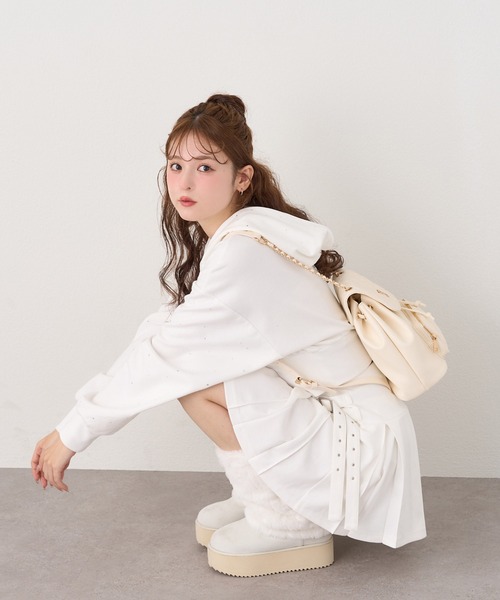 Pod mini ホワイト　2台セット（バラ売り可） 楽天市場】セットアップ トップス スカート 上下セット 半袖 プリーツ