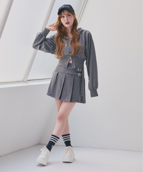 ラフロッグ　セットアップ　スカートS トップスフリー フレアスカート【セットアップ着用可】 (11SF4513-C) | &ress | 紳士服