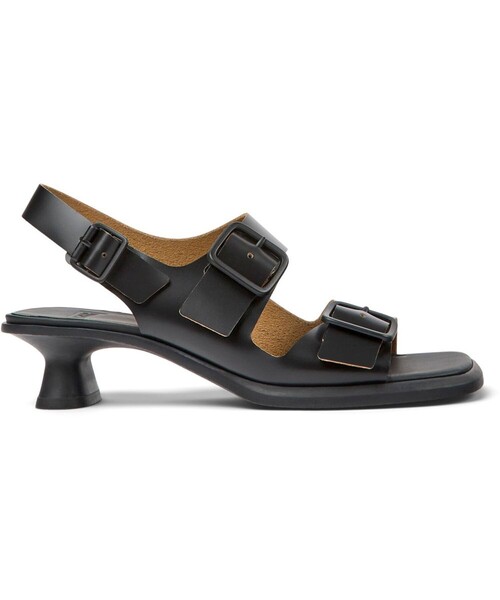 「CAMPER」 ヒールサンダル 23.0cm ブラック レディース_画像2