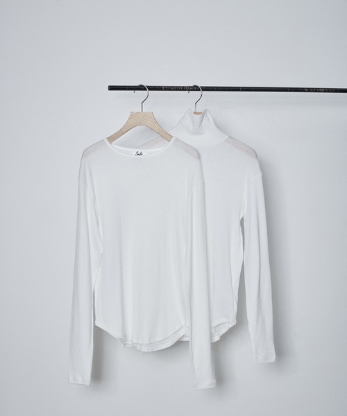 SALON adam et rope'（サロン アダム エ ロペ） tシャツ Smile Cotton