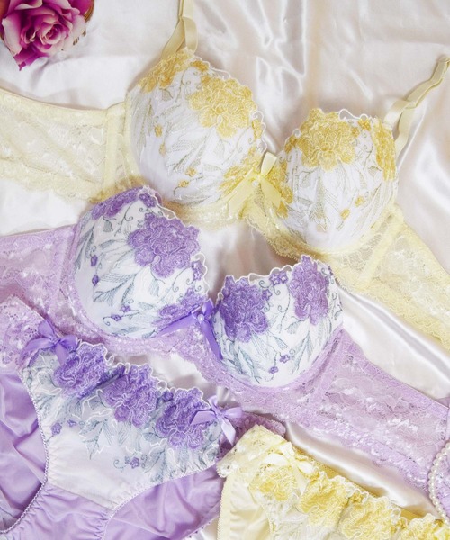 Sanei ブラジャー ショーツセット : ZOZOTOWN Yahoo!店 - 通販 - Yahoo