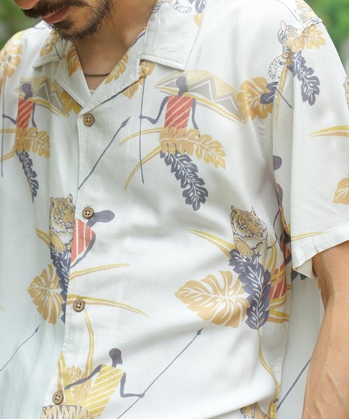 「TCSS」 「Critical Slide」半袖シャツ MEDIUM レッド メンズ_画像4