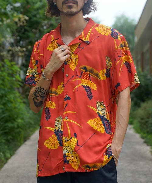 「TCSS」 「Critical Slide」半袖シャツ MEDIUM レッド メンズ_画像6