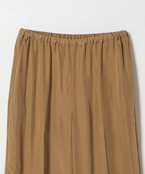 conte パンツ 「conte」シルクキュプラ イージーパンツ レディース