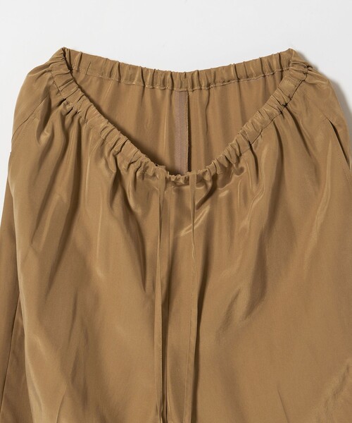 conte パンツ 「conte」シルクキュプラ イージーパンツ レディース