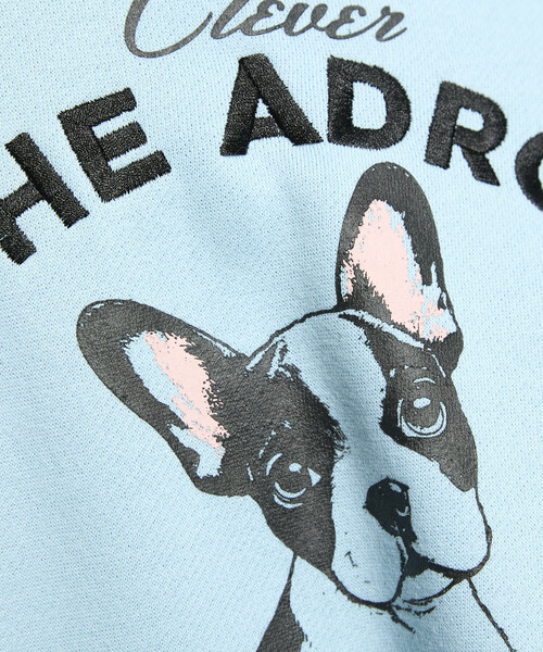 トレーナー スウェット PUBLUX/パブリュクス THE ADROIT フレンチブルドッグ 裏起毛スウェット　限定展開 レディース | PUBLUX | 12