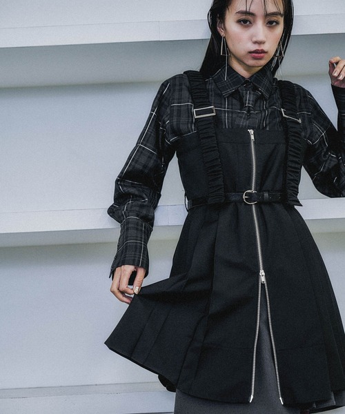 HARE（ハレ） チュニック プリーツミニキャミワンピース(HARE