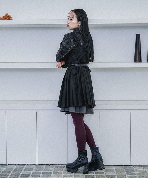 HARE（ハレ） チュニック プリーツミニキャミワンピース(HARE