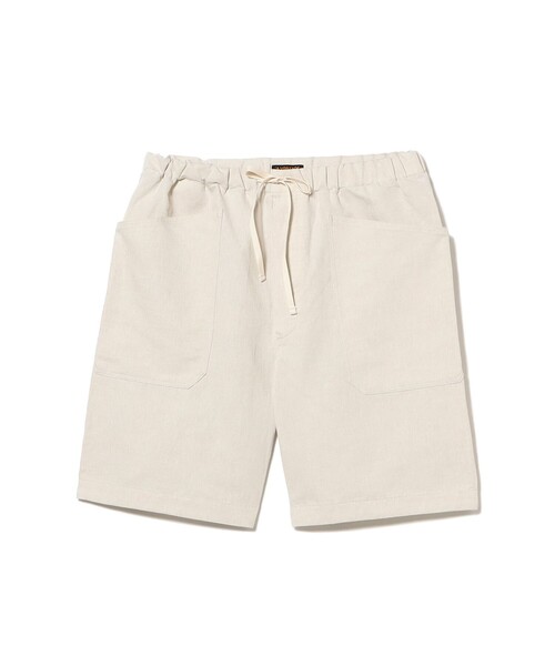 パンツ *A VONTADE / コットンリネン ミリタリー デニム ショーツ メンズの画像