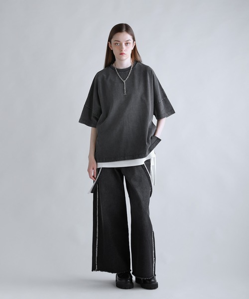 「SOCCE」 半袖Tシャツ X-LARGE ブルー メンズ_画像2